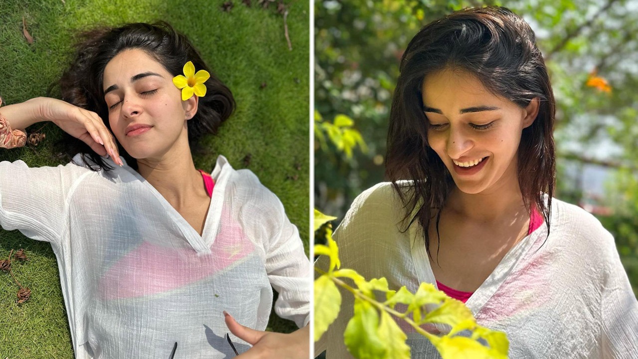 Ananya Panday shares photos of her ‘Sukoon’ moments on Instagram