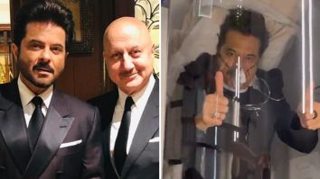 Anupam Kher shares video of Anil Kapoor trying oxygen therapy; shows their playful friendship on Twitter