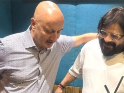 Anupam Kher shares BTS video from the sets of Metro… In Dino as he sings a song for the film; says, “Dreams come true”