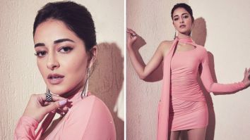 Ananya Panday aces the barbiecore trend in a pink figure-huffing H&M X Mugler dress