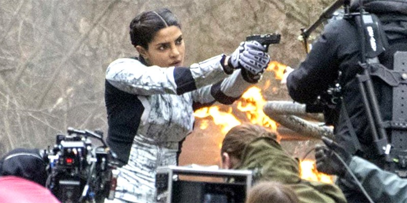 Citadel: Priyanka Chopra points a gun at someone in intriguing behind-the-scenes photo