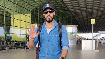 Dino Morea looks dapper as he gets papped at the airport