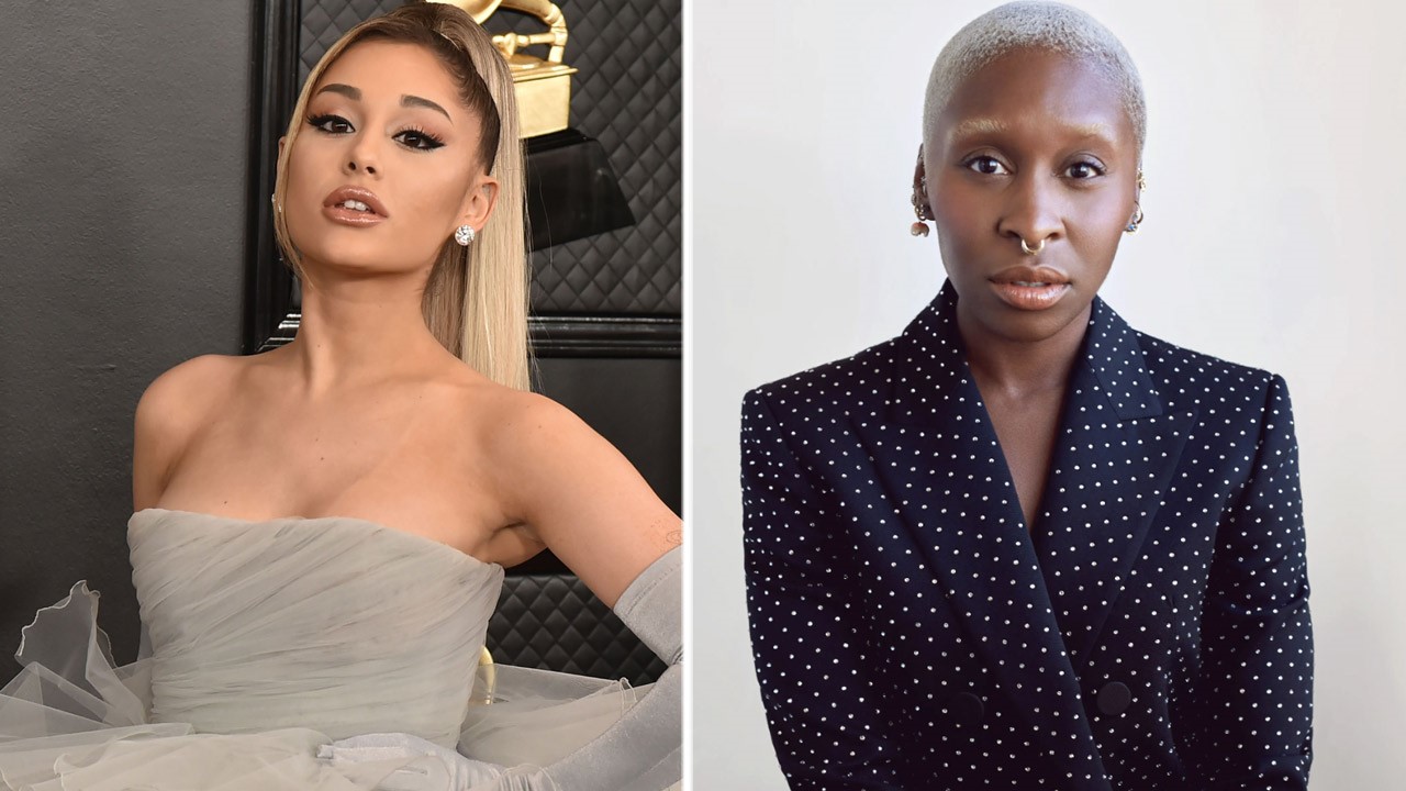 Director Jon M. Chu unveiled first look at Ariana Grande's Glinda and Cynthia Erivo's Elphaba in Wicked film adaptation