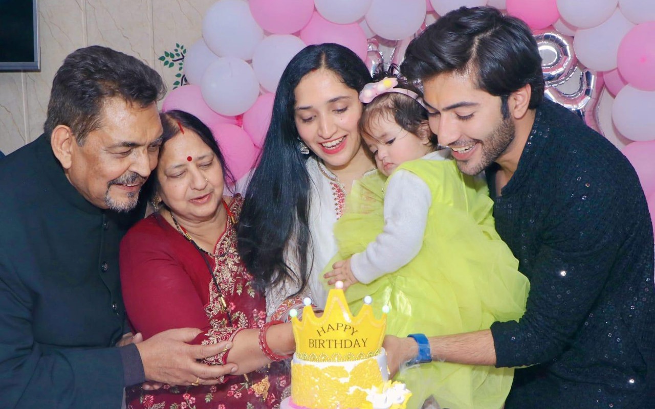 Inside Pics: Pandya Store actor Akshay Kharodia celebrates his daughter’s first birthday : Bollywood News