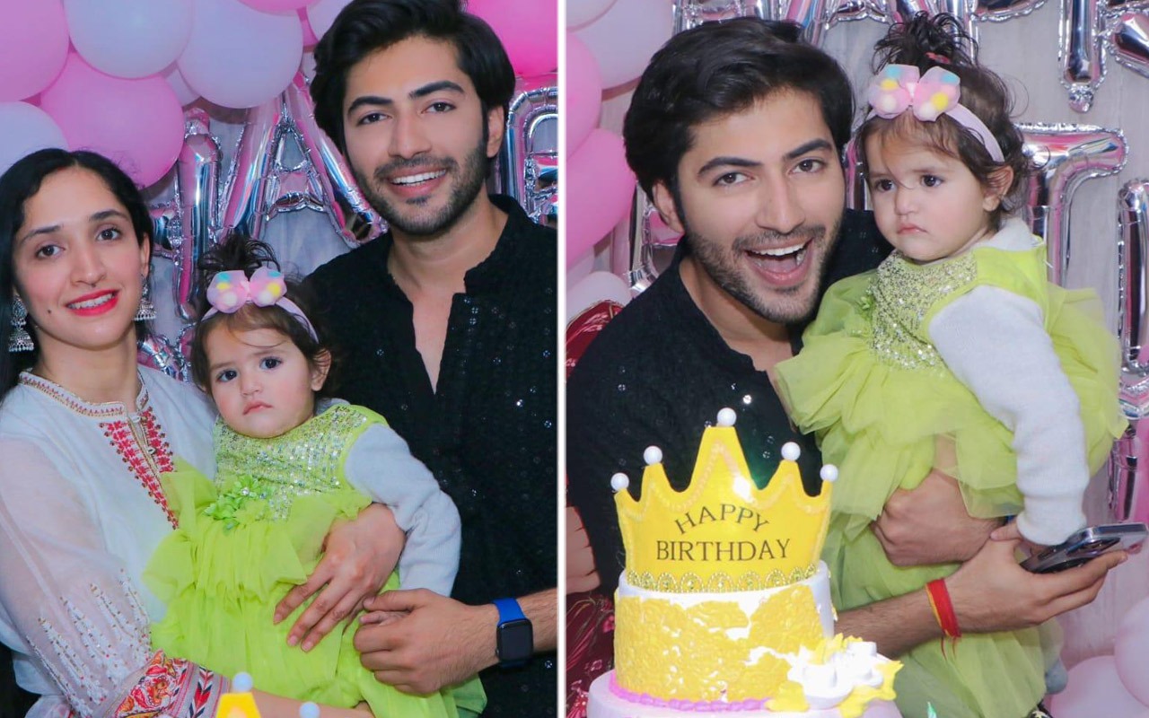 Inside Pics: Pandya Store actor Akshay Kharodia celebrates his daughter's first birthday