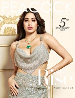 Janhvi Kapoor On The Covers Of The Peacock