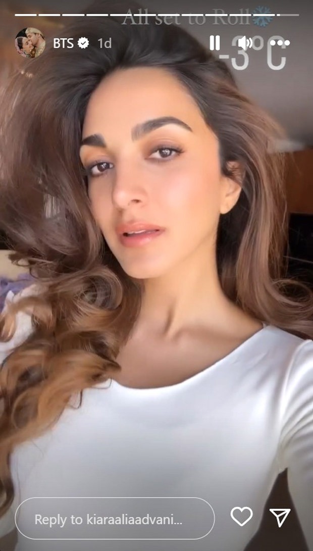 Kiara Advani shares a beautiful picture from her shoot diaries in Kashmir; see post