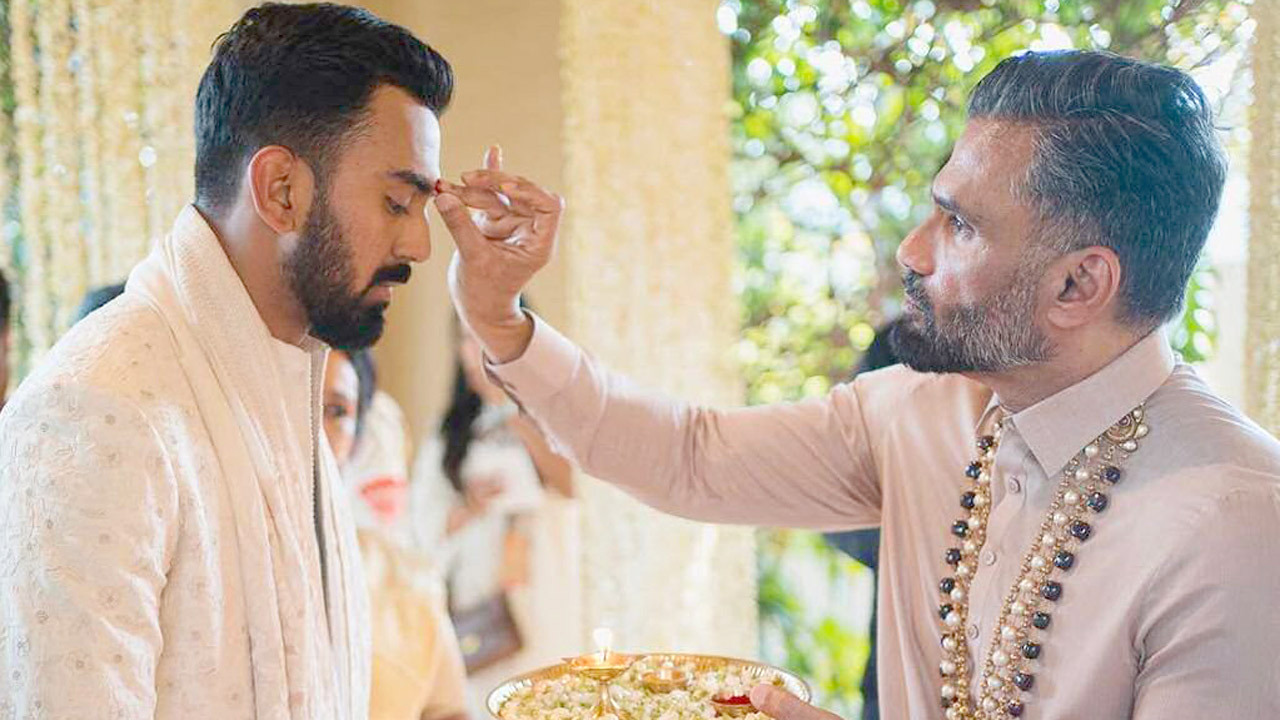 Suniel Shetty has a special birthday post for son-in-law KL Rahul; see unseen picture : Bollywood News
