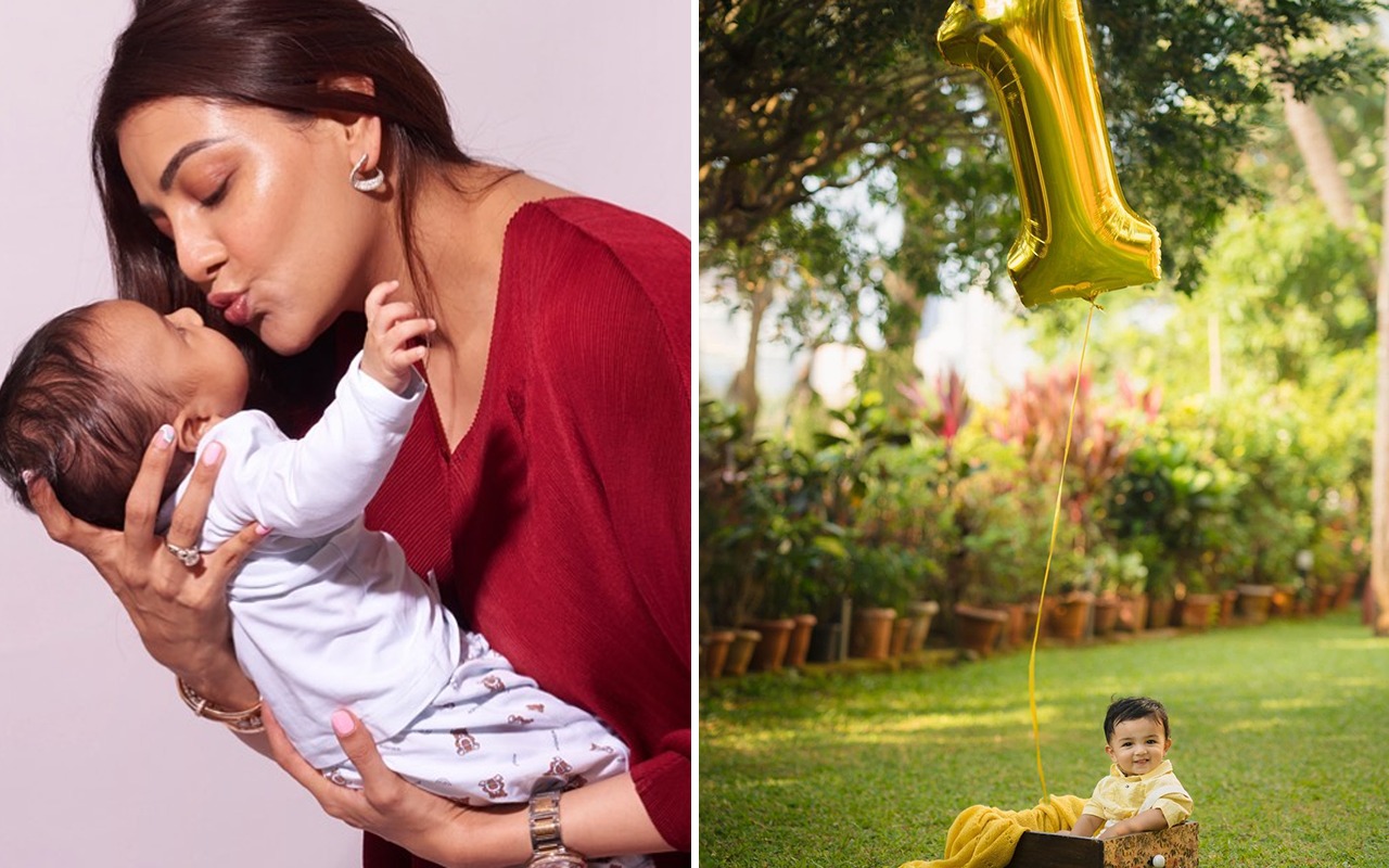 Kajal Aggarwal shares an adorable picture of her son Neil on his birthday; see post