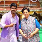 Kanwar Dhillon shoots with Garba queen Falguni Pathak for Pandya Store; says "Humaara toh VVIP concert hogaya free main"