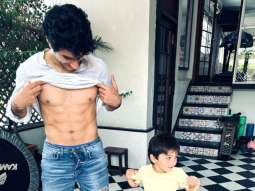 Kareena Kapoor Khan shares photo of Ibrahim Ali Khan flaunting his abs with Taimur on National Siblings Day