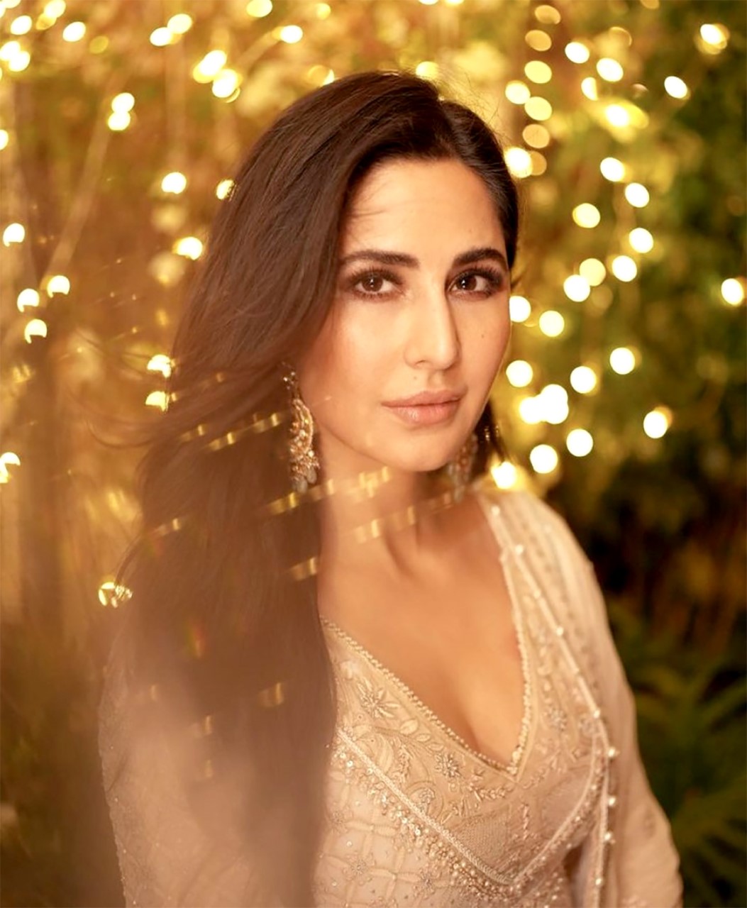 Katrina Kaif continues to redefine beauty and elegance with her pastel anarkali for Eid 2023 celebrations