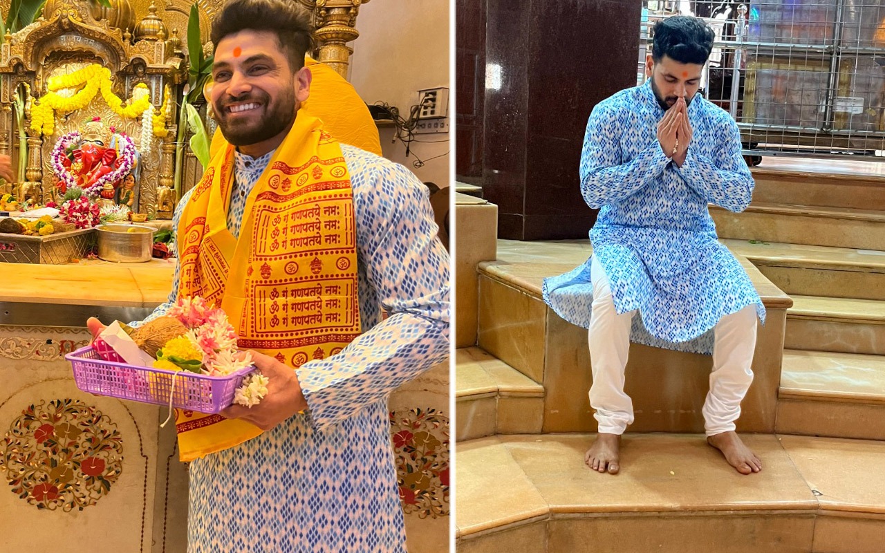 Khatron Ke Khiladi 13 contestant Shiv Thakare seeks blessings from Siddhivinayak; expresses gratitude towards being a part of the show : Bollywood News