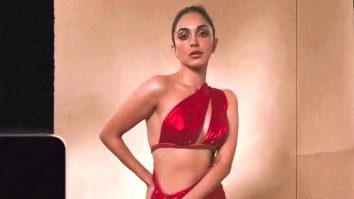 Kiara Advani looks red hot in this cut-out dress