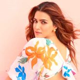 Kriti Sanon shines in flowery top during behind-the-scenes shoot for new project