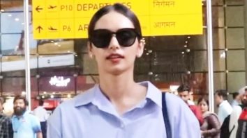 Manushi Chhillar nails her airport look with her formal outfit