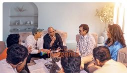 On The Sets Of The Movie Mission Laila