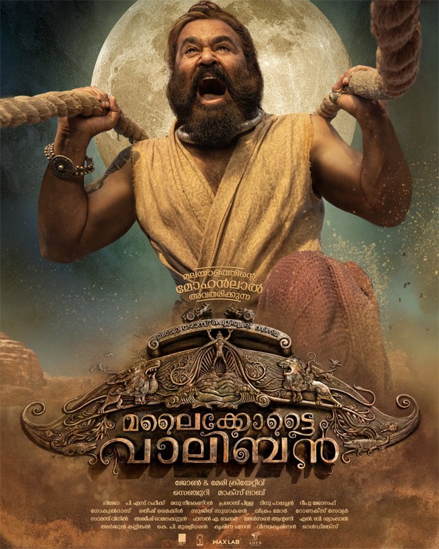 Malaikottai Vaaliban first-poster out! Mohanlal takes center stage in intense avatar : Bollywood News