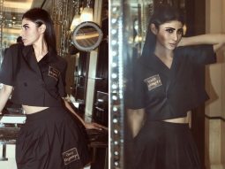 Mouni Roy is no less than a stylish diva in a chic in a prim Gucci blazer skirt suit and loafers