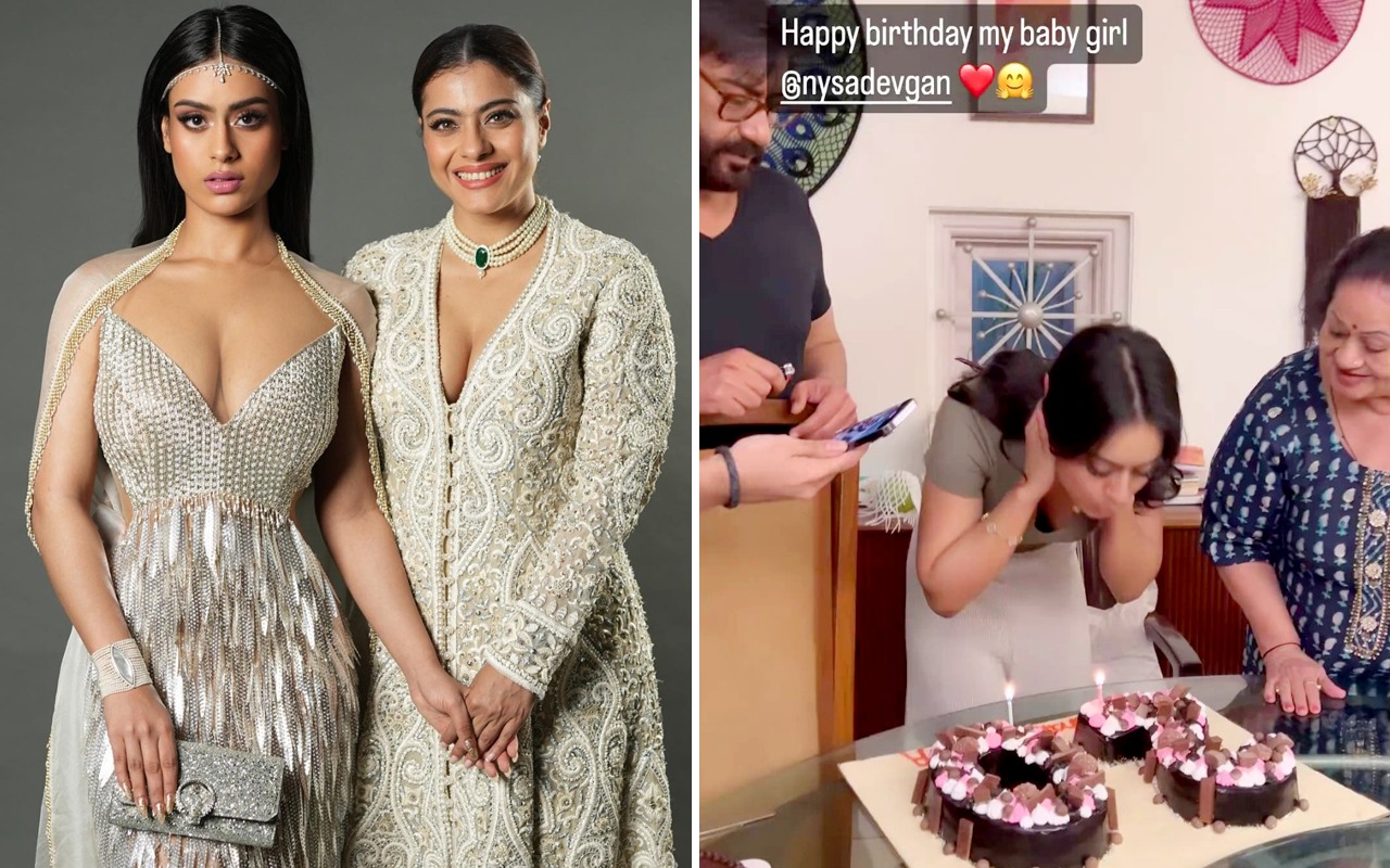 Nysa Devgan celebrates her birthday with Ajay Devgn and rest of the family; watch video