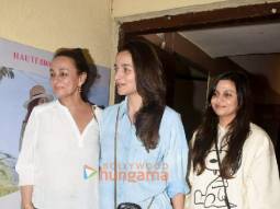 Photos: Alia Bhatt, Soni Razdan and Shaheen Bhatt snapped at PVR Juhu