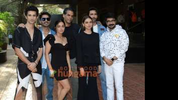 Photos: Aparshakti Khurana, Aditi Rao Hydari and others snapped promoting their show Jubilee