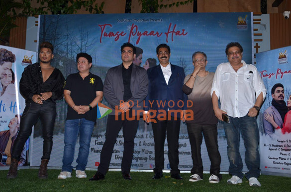 Photos: Arbaaz Khan, Ali Asgar and others at the grand launch of S. Shubham’s music video ‘Tumse Pyaar Hai’ | Parties & Events