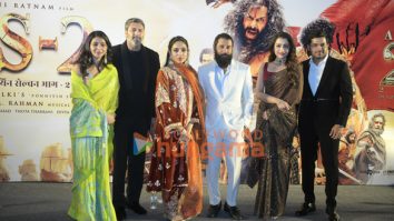 Photos: Cast of Ponniyin Selvan: Part-2 snapped promoting their film in Delhi