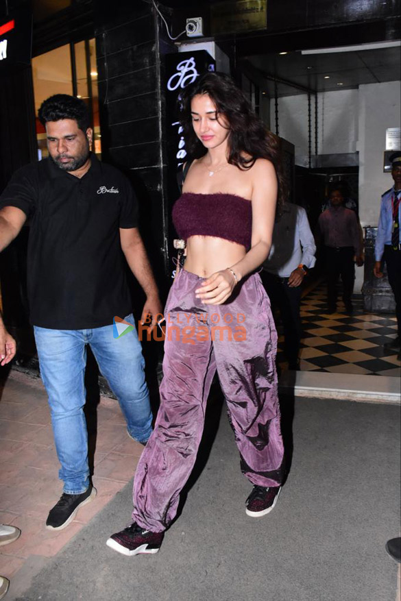 Photos: Disha Patani snapped at Bastian in Worli Photos: Disha Patani snapped at Bastian in Worli