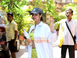 Photos: Malaika Arora spotted at Diva Yoga in Bandra