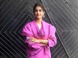 Photos: Pooja Hegde and Shehnaaz Gill spotted at Mehboob Studio in Bandra