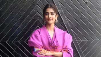 Photos: Pooja Hegde and Shehnaaz Gill spotted at Mehboob Studio in Bandra