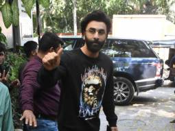 Photos: Ranbir Kapoor spotted at Krome studio in Bandra