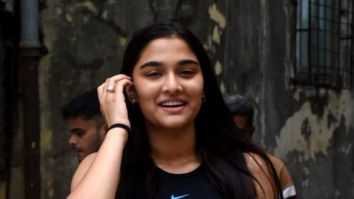 Photos: Saiee Manjrekar snapped in Juhu