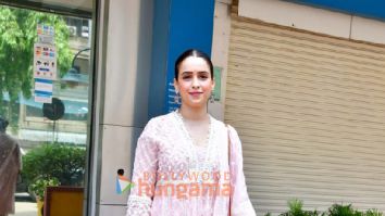 Photos: Sanya Malhotra snapped in Juhu