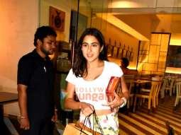 Photos: Sara Ali Khan snapped at Farmers’ Cafe in Bandra