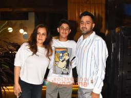 Photos: Siddharth Anand snapped with his family at Mizu in Bandra