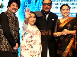 Photos: Vidya Balan, Asha Bhosle & others snapped at Lata Deenanath Mangeshkar Awards