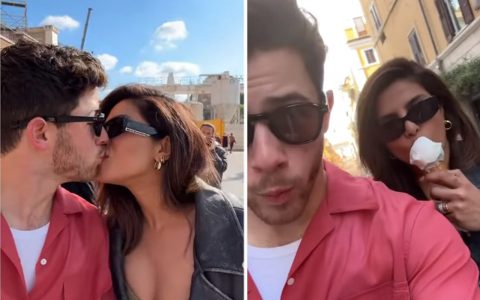 Nick Jonas Supports Wife Priyanka Chopra at 'Citadel' Rome