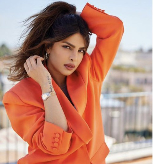 Priyanka Chopra looks bright and blazing in a tangerine pantsuit for Citadel premiere in Rome 