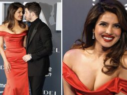Priyanka Chopra serves a statement making moment in a red corset gown at Citadel premiere in London