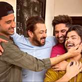 Bromance alert: Salman Khan poses with Kisi Ka Bhai Kisi Ki Jaan co-stars, Jassie Gill, Raghav Juyal, & Siddharth Nigam; see post