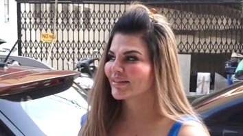 Rakhi Sawant gets clicked outside her gym