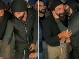 Ranbir Kapoor kisses Bobby Deol as they wrap Animal schedule in London, watch video