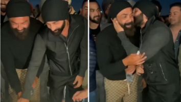 Ranbir Kapoor kisses Bobby Deol as they wrap Animal schedule in London, watch video