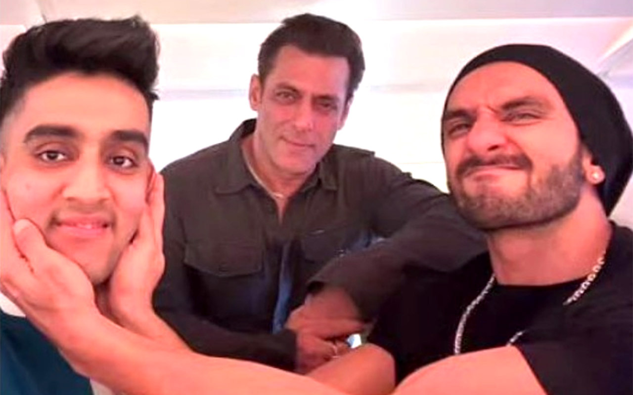 Salman Khan and Ranveer Singh jet off to Dubai; pose together for a cool selfie