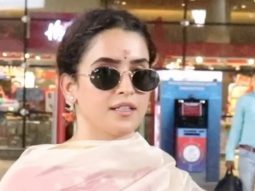 Sanya Malhotra looks super chic in salwar kameez at the airport