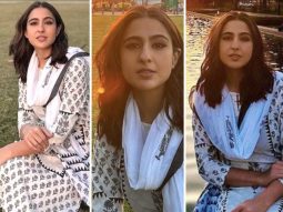Sara Ali Khan flaunts her love for salwar suits; dons a black and white patterned salwar kameez in Delhi