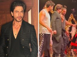 Shah Rukh Khan performs LIVE on Pathaan song; Varun Dhawan and Ranveer Singh join him on stage