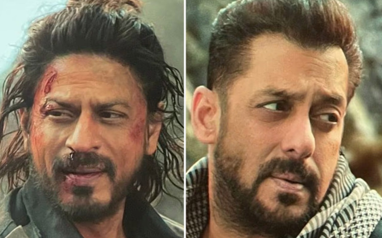 Shah Rukh Khan and Salman Khan blaze the screen in YRF’s Pathaan x Tiger theme video, watch : Bollywood News